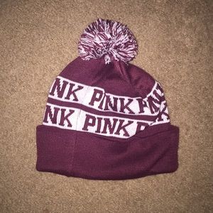 Pink beanie